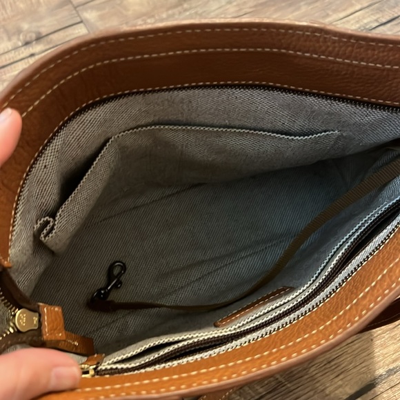 Dooney & Bourke Pebble Grain Lexington Small Leather Shopper, caramel - Picture 5 of 10